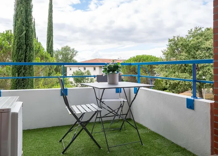 L'airbusien - Terrasse Et Parking - Airbus A Cote Apartment