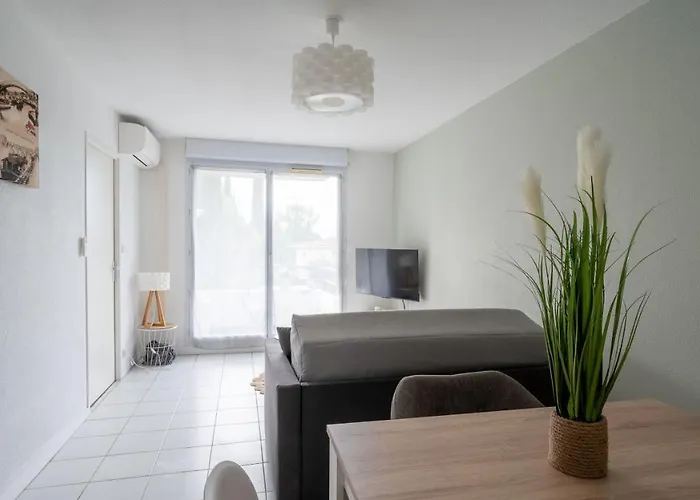 Appartement L'airbusien - Terrasse Et Parking - Airbus à Coté Colomiers